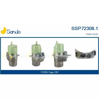 Pompe hydraulique, direction SANDO SSP72308.1