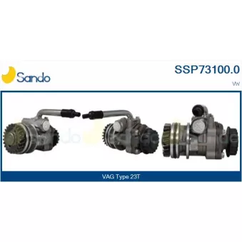 Pompe hydraulique, direction SANDO SSP73100.0