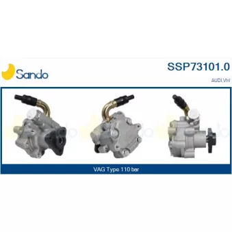 Pompe hydraulique, direction SANDO SSP73101.0