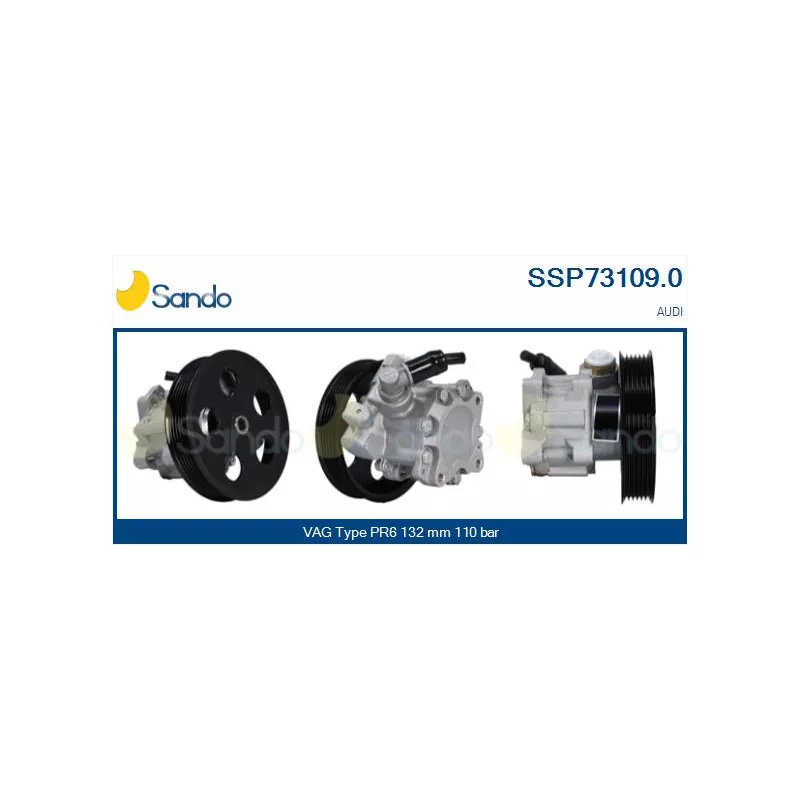 Pompe hydraulique, direction SANDO SSP73109.0
