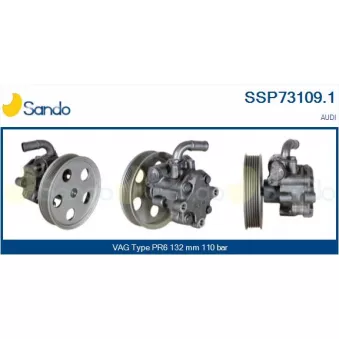 Pompe hydraulique, direction SANDO SSP73109.1