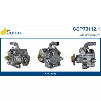 Pompe hydraulique, direction SANDO SSP73112.1