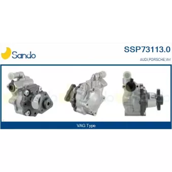 Pompe hydraulique, direction SANDO SSP73113.0