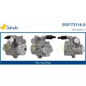 Pompe hydraulique, direction SANDO SSP73114.0