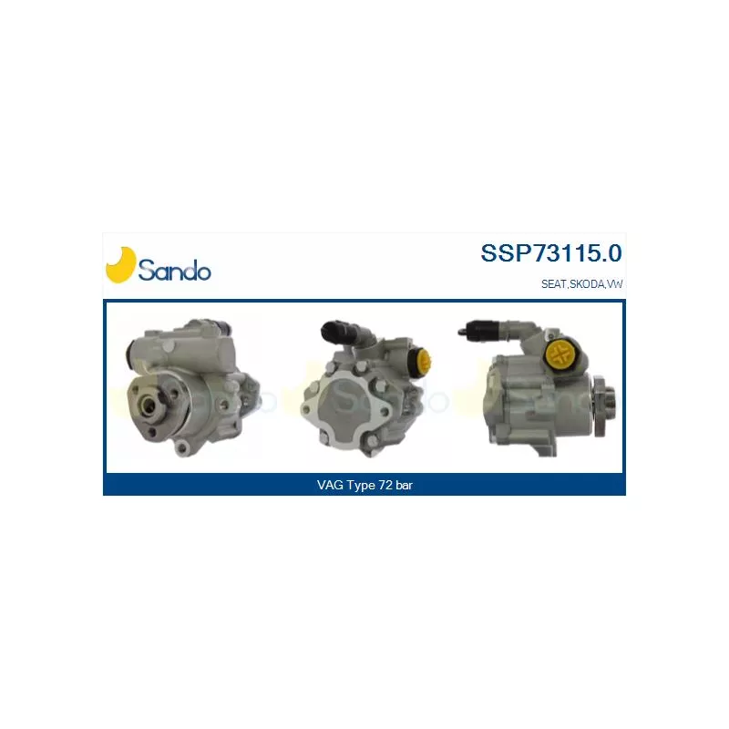 Pompe hydraulique, direction SANDO SSP73115.0
