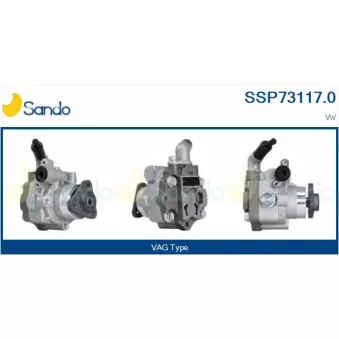 Pompe hydraulique, direction SANDO SSP73117.0