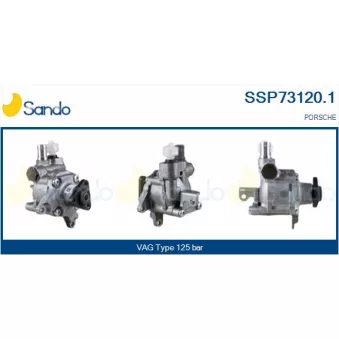 Pompe hydraulique, direction SANDO SSP73120.1