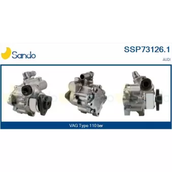 Pompe hydraulique, direction SANDO SSP73126.1