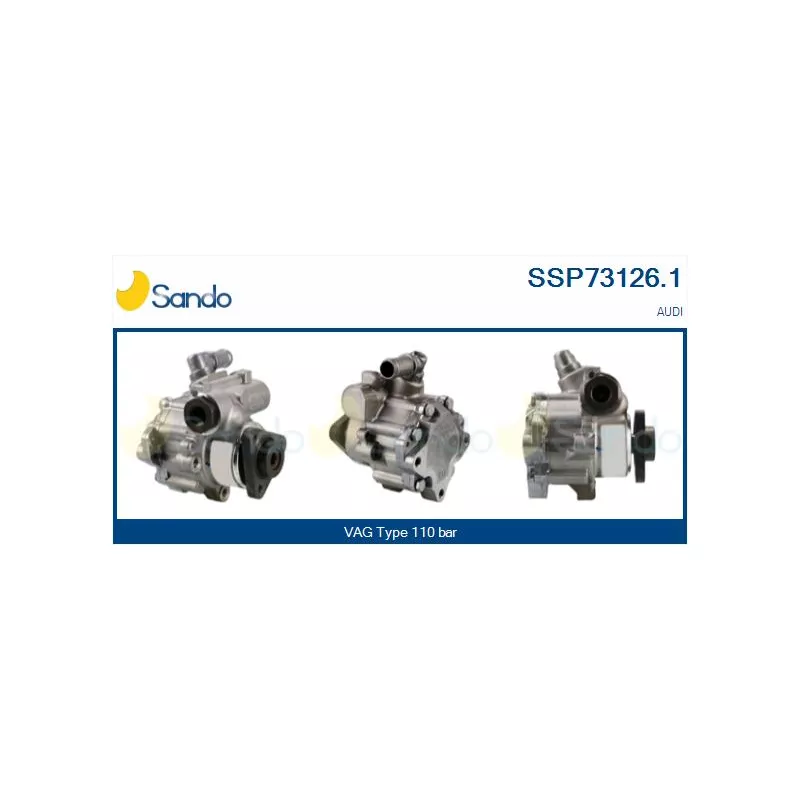 Pompe hydraulique, direction SANDO SSP73126.1