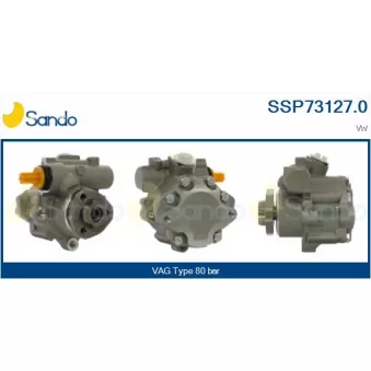 Pompe hydraulique, direction SANDO SSP73127.0