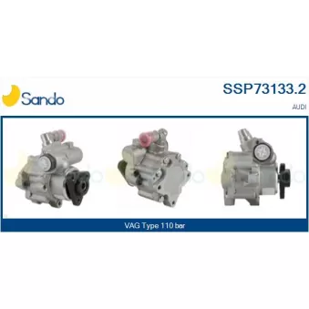 Pompe hydraulique, direction SANDO SSP73133.2