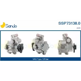 Pompe hydraulique, direction SANDO SSP73138.0