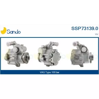 Pompe hydraulique, direction SANDO SSP73139.0