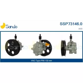 Pompe hydraulique, direction SANDO SSP73146.0