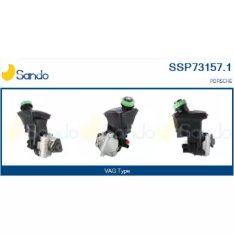 Pompe hydraulique, direction SANDO SSP73157.1