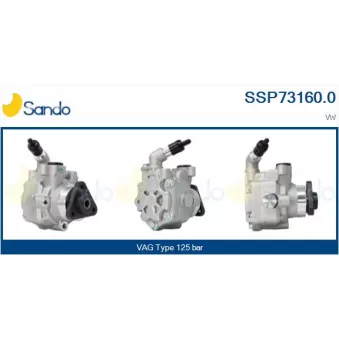 Pompe hydraulique, direction SANDO SSP73160.0