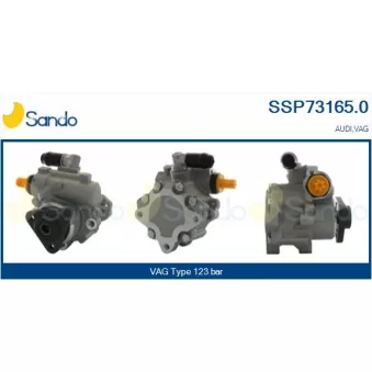 Pompe hydraulique, direction SANDO SSP73165.0