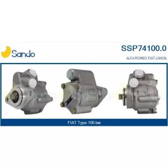 Pompe hydraulique, direction SANDO SSP74100.0