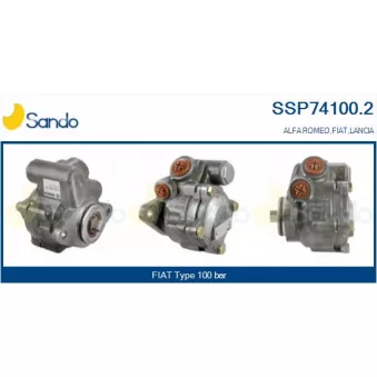 Pompe hydraulique, direction SANDO SSP74100.2