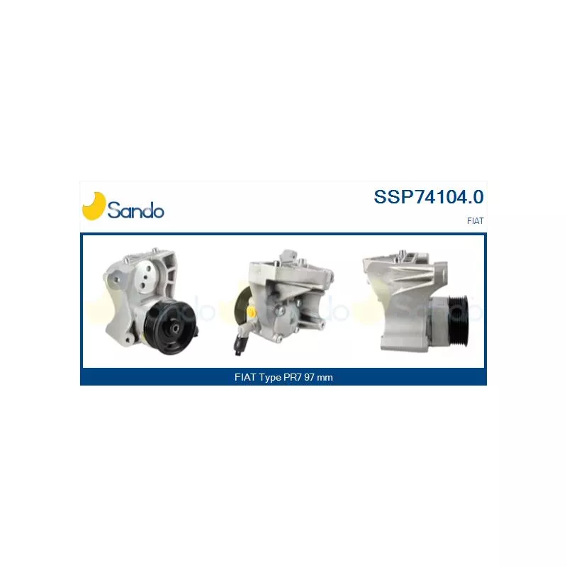 Pompe hydraulique, direction SANDO SSP74104.0