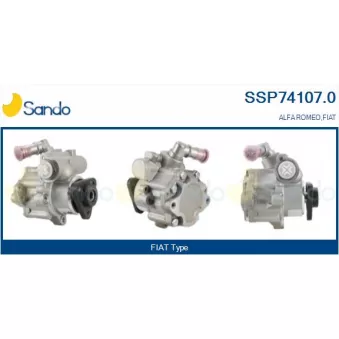Pompe hydraulique, direction SANDO SSP74107.0