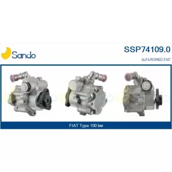 Pompe hydraulique, direction SANDO SSP74109.0