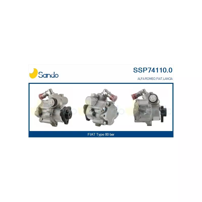 Pompe hydraulique, direction SANDO SSP74110.0
