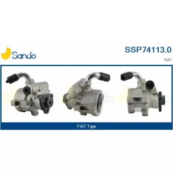 Pompe hydraulique, direction SANDO SSP74113.0