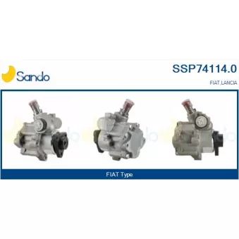 Pompe hydraulique, direction SANDO SSP74114.0