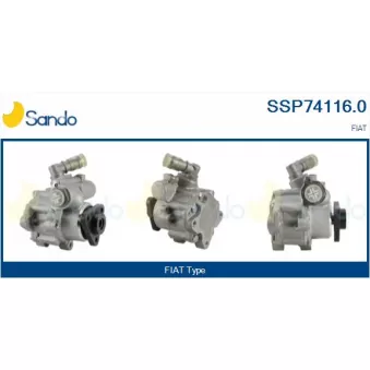 Pompe hydraulique, direction SANDO SSP74116.0