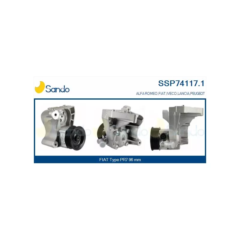Pompe hydraulique, direction SANDO SSP74117.1