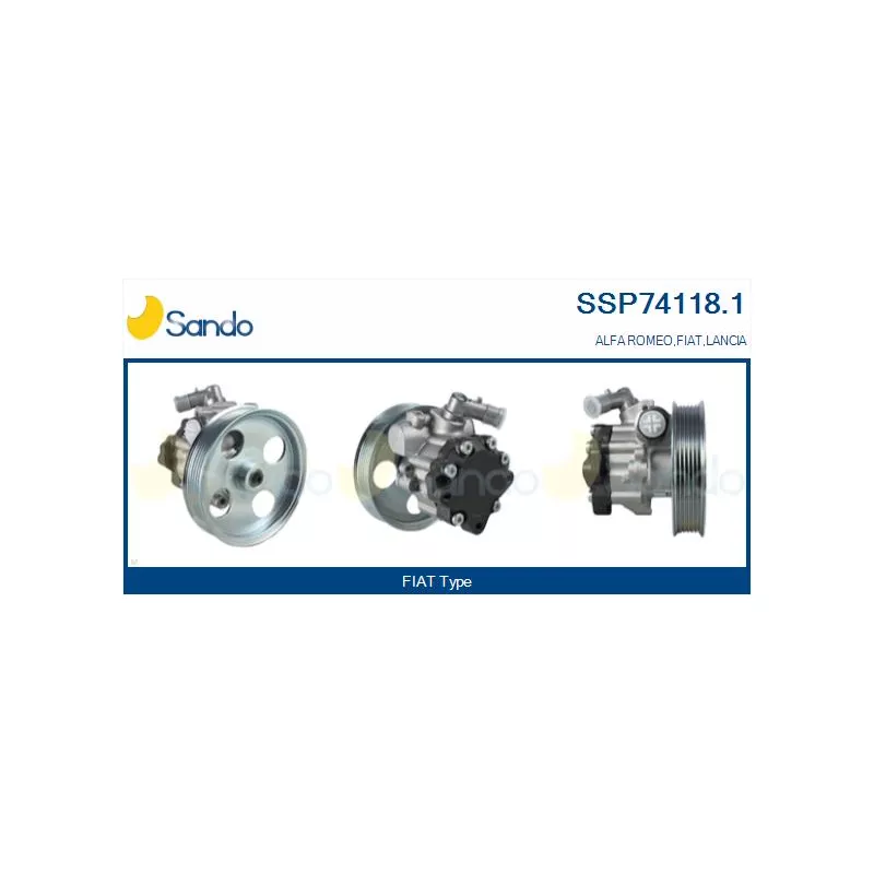 Pompe hydraulique, direction SANDO SSP74118.1
