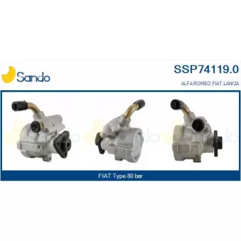 Pompe hydraulique, direction SANDO SSP74119.0