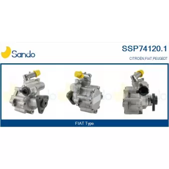 Pompe hydraulique, direction SANDO SSP74120.1
