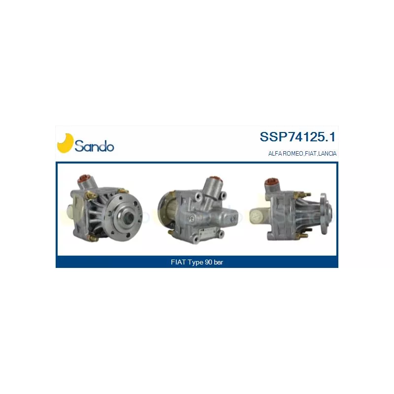 Pompe hydraulique, direction SANDO SSP74125.1
