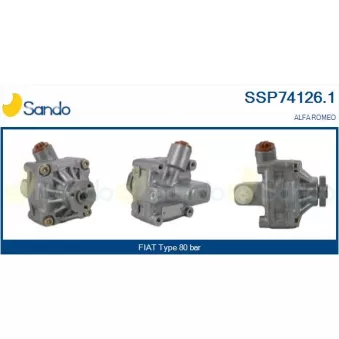 Pompe hydraulique, direction SANDO SSP74126.1