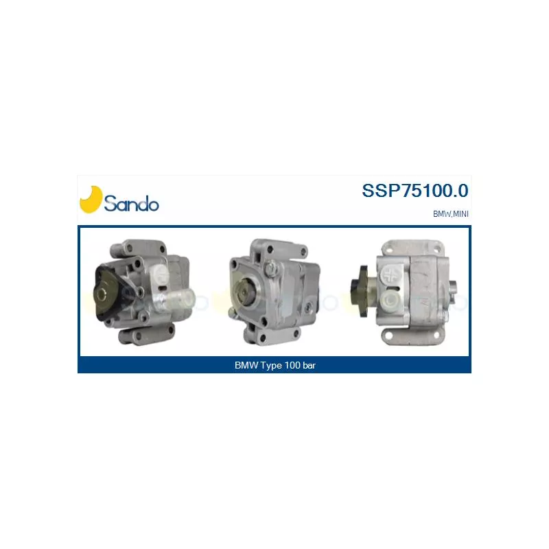 Pompe hydraulique, direction SANDO SSP75100.0