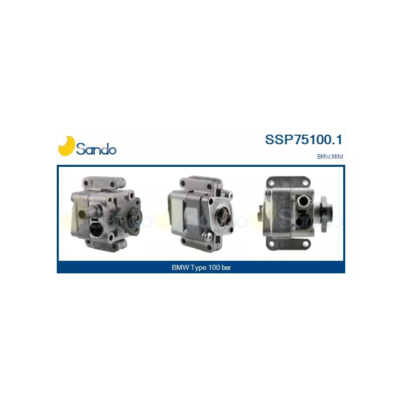 Pompe hydraulique, direction SANDO SSP75100.1