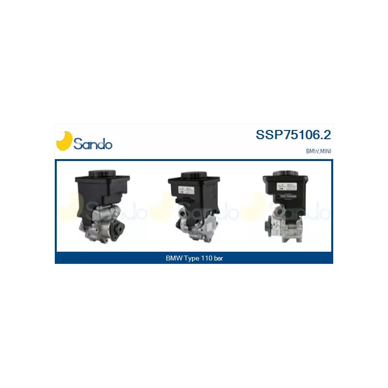Pompe hydraulique, direction SANDO SSP75106.2