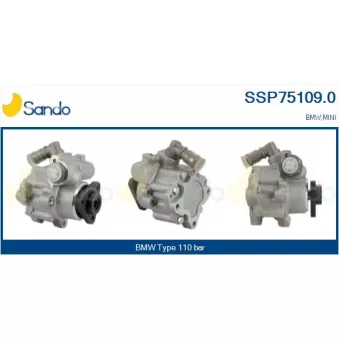 Pompe hydraulique, direction SANDO SSP75109.0