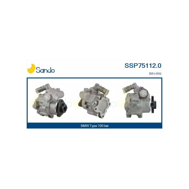 Pompe hydraulique, direction SANDO SSP75112.0