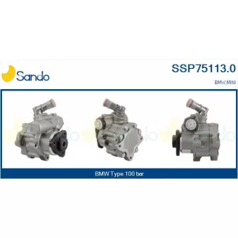 Pompe hydraulique, direction SANDO SSP75113.0