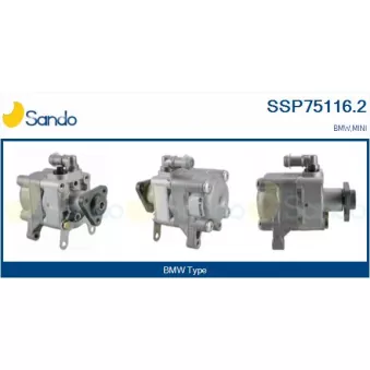 Pompe hydraulique, direction SANDO SSP75116.2