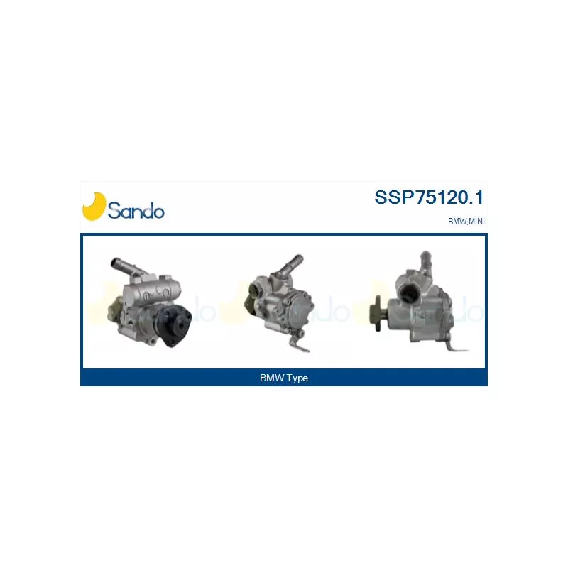 Pompe hydraulique, direction SANDO SSP75120.1