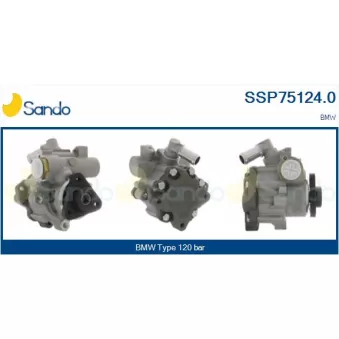 Pompe hydraulique, direction SANDO SSP75124.0