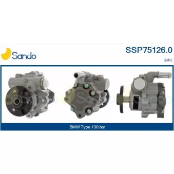 Pompe hydraulique, direction SANDO SSP75126.0