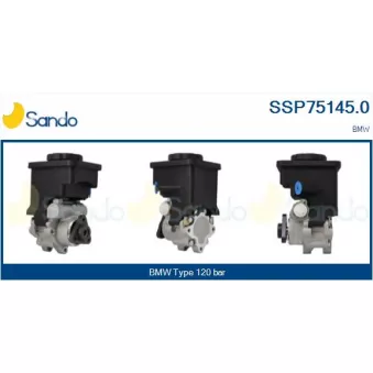 Pompe hydraulique, direction SANDO SSP75145.0