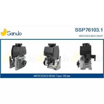 Pompe hydraulique, direction SANDO SSP76103.1