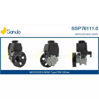 Pompe hydraulique, direction SANDO SSP76111.0