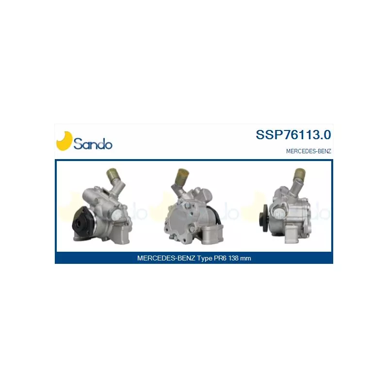 Pompe hydraulique, direction SANDO SSP76113.0